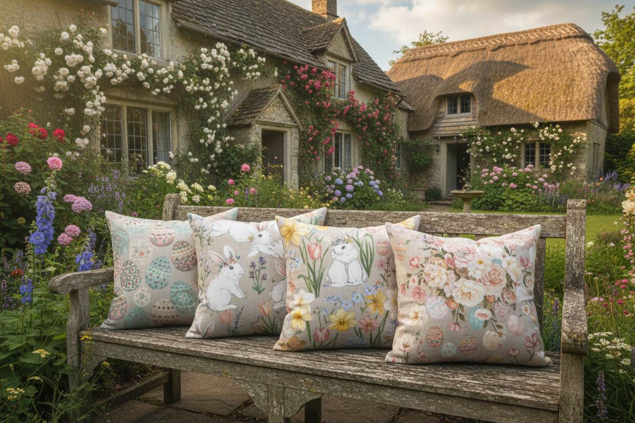 Dekokissen Ostern Landhausstil