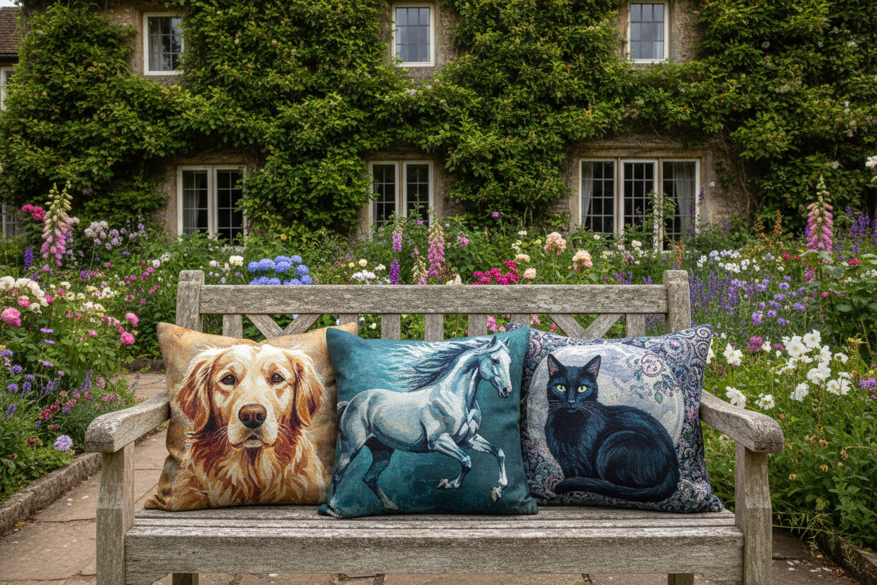 Dekokissen Tiere - im Landhausstil