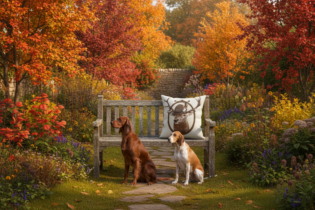 Kissenhülle „Hirsch“ im Alpinen Landhausstil