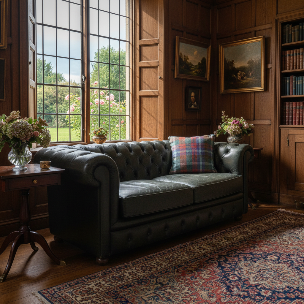 Kissenhülle „Fasan“ im englischen Landhausstil