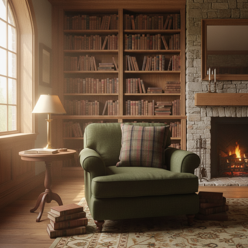 Kisenhülle „Labrador Retriever beige“ im englischen Landhausstil