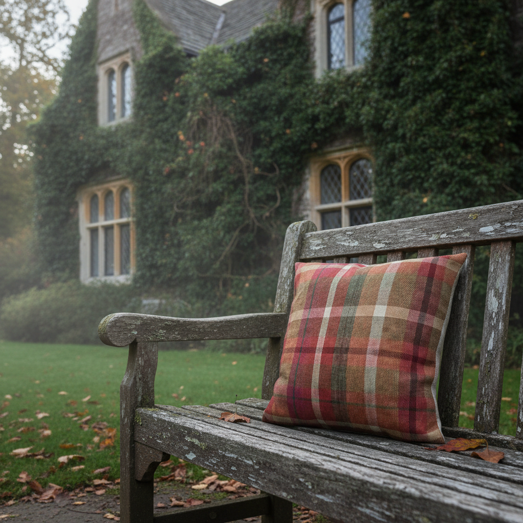 Kissenhülle "Floral" im englischen Landhausstil
