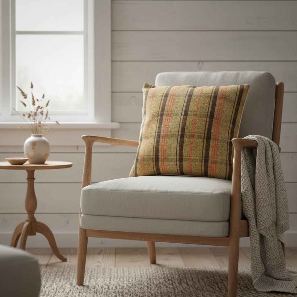 Kissenhülle "Hirsch" im englischen Landhausstil