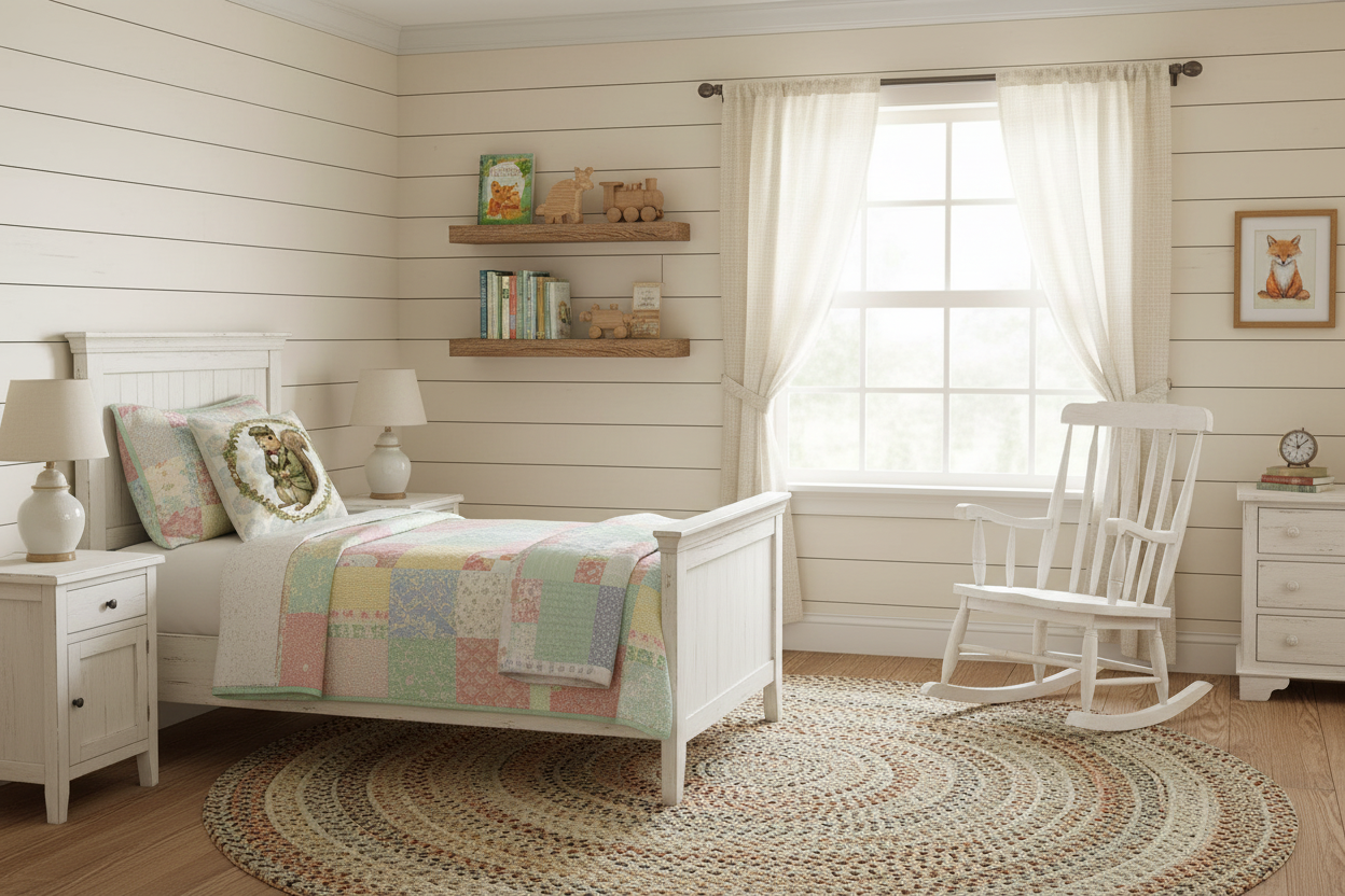 Kissenhülle "Eichhörnchen" im englischen Landhausstil