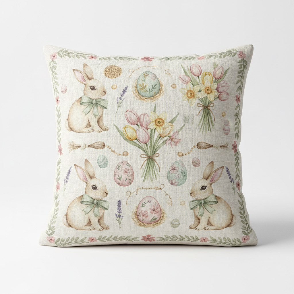 Dekokissen Ostern Landhausstil